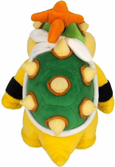 Bowser Junior - Super Mario Pluche Knuffel 23 cm {Nintendo Mario Bros Plush